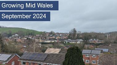 September 2024 Growing Mid Wales newsletter  cover